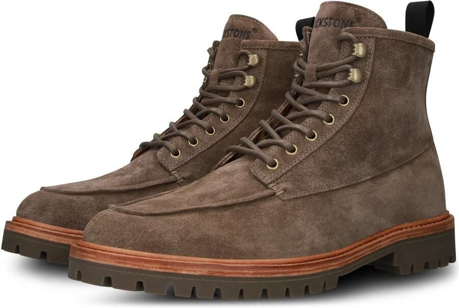 Blackstone GASTOWN BOAZ ZIPPER CG165 Saloon Bikerboots Heren Brown - Foto 3