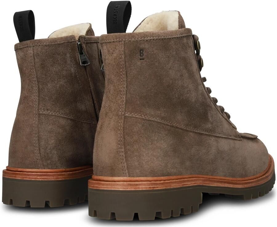 Blackstone GASTOWN BOAZ ZIPPER CG165 Saloon Bikerboots Heren Brown - Foto 6