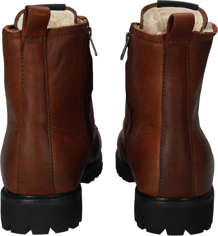 Blackstone SG49 OLD YELLOW LACE UP BOOT SHEEPSKIN Man Brown - Foto 6