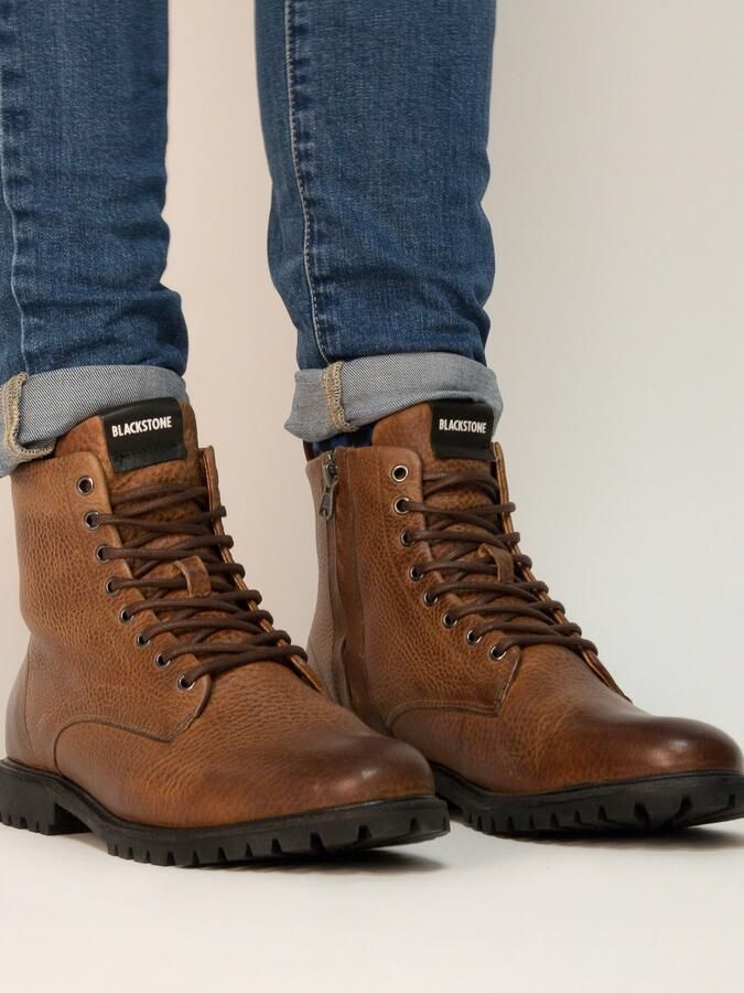 Blackstone JAXON SG33 Old Yellow Boots Heren Brown - Foto 8