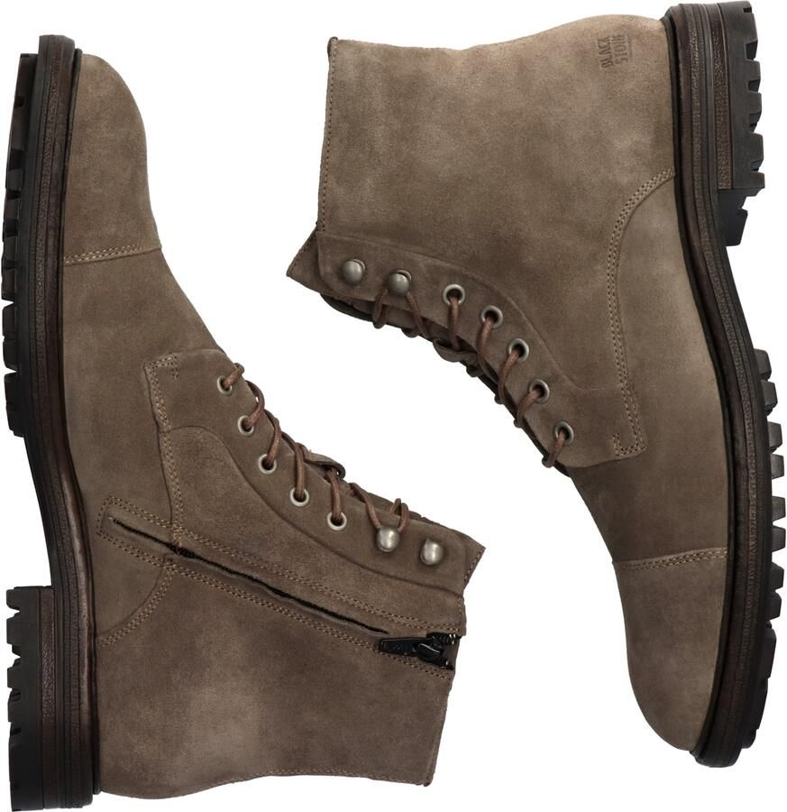 Blackstone LESTER UG20 TAUPE HIGH TOP SUEDE BOOTS Man Brown - Foto 16