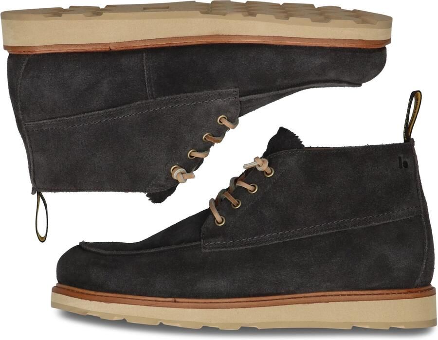 Blackstone PERIDOT ASHER MID GG652 Bitumen Boots Heren Dark grey - Foto 4