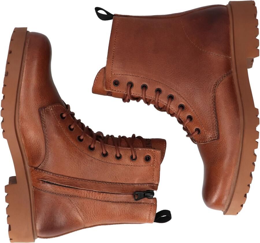 Blackstone WL02 CUOIO LACE UP BOOT SHEEPSKIN Vrouw Cognac - Foto 5