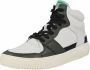 Blackstone YG02 Off white green heren schoenen heren hoge sneakers - Thumbnail 2