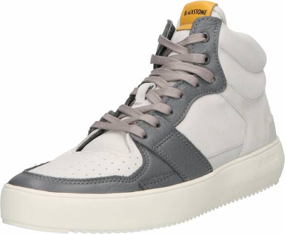 Blackstone DWAYNE YG02 OFF WHITE GREY HIGH SNEAKER Man OFF WHITE GREY - Foto 3