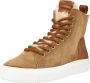 Blackstone AKNA YL55 RUST HIGH SNEAKER Vrouw Brown - Thumbnail 3
