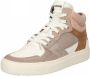 Blackstone KEYLA YL52 BONE BROWN HIGH SNEAKER Vrouw BONE BROWN - Thumbnail 3