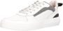BLACKSTONE Lage Sneakers Heren Mykel Maat: 43 Materiaal: Leer Kleur: Wit - Thumbnail 6
