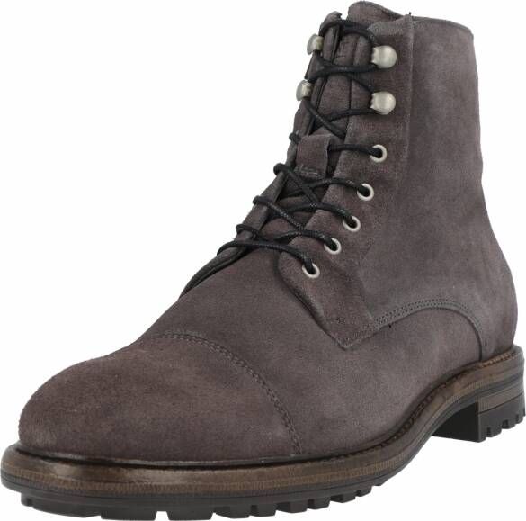 Blackstone LESTER UG20 OBSIDIAN GREY HIGH TOP SUEDE BOOTS Man Grey - Foto 10