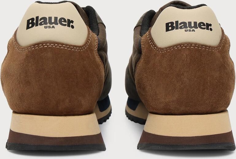 Blauer.USA Sneakers laag beige bruin donkerbruin donkergrijs - Foto 7