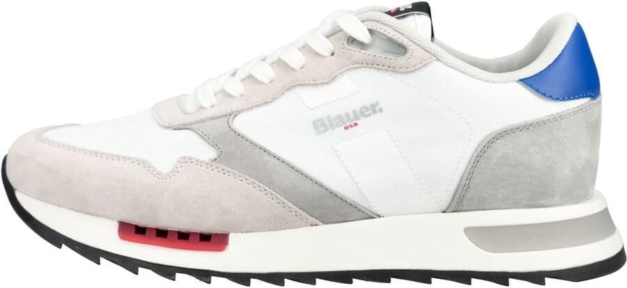 Blauer.USA Sneakers laag blauw lichtgrijs wit - Foto 11