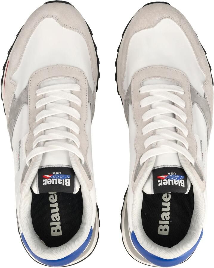 Blauer.USA Sneakers laag blauw lichtgrijs wit - Foto 7