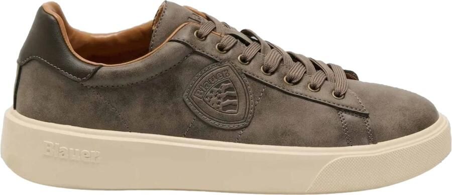 Blauer.USA Sneakers laag 'Buck 01' bruin