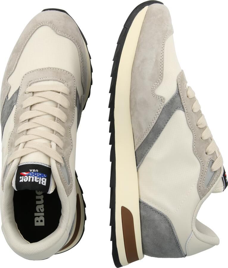 Blauer.USA Sneakers laag crème taupe antraciet - Foto 5