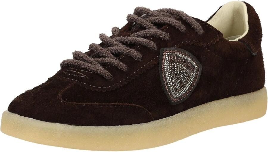 Blauer.USA Sneakers laag donkerbruin