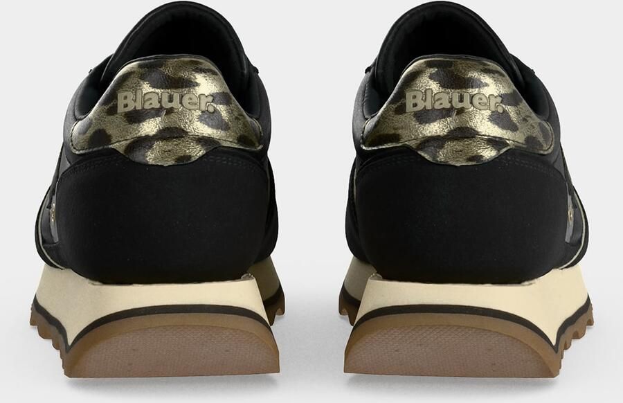 Blauer.USA Sneakers laag goud zwart - Foto 2