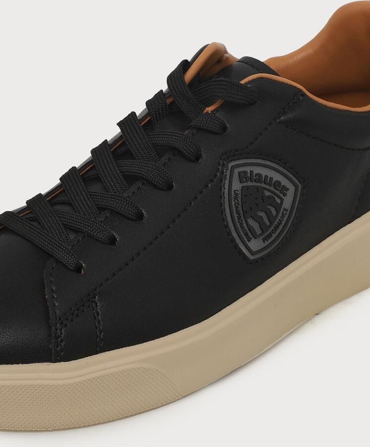 Blauer.USA Sneakers laag grijs donkergroen zwart - Foto 4