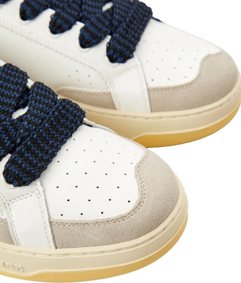 Blauer.USA Sneakers laag 'Happer' beige zwart wit - Foto 8