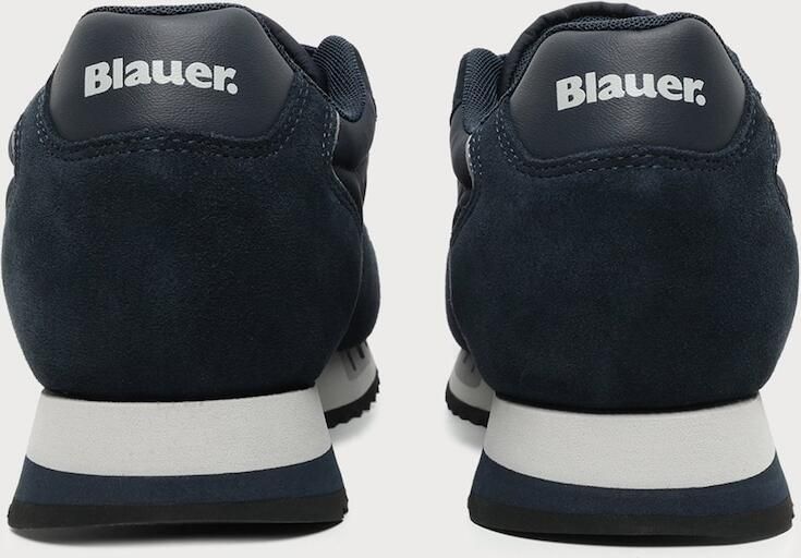 Blauer.USA Sneakers laag navy saffier wit - Foto 5