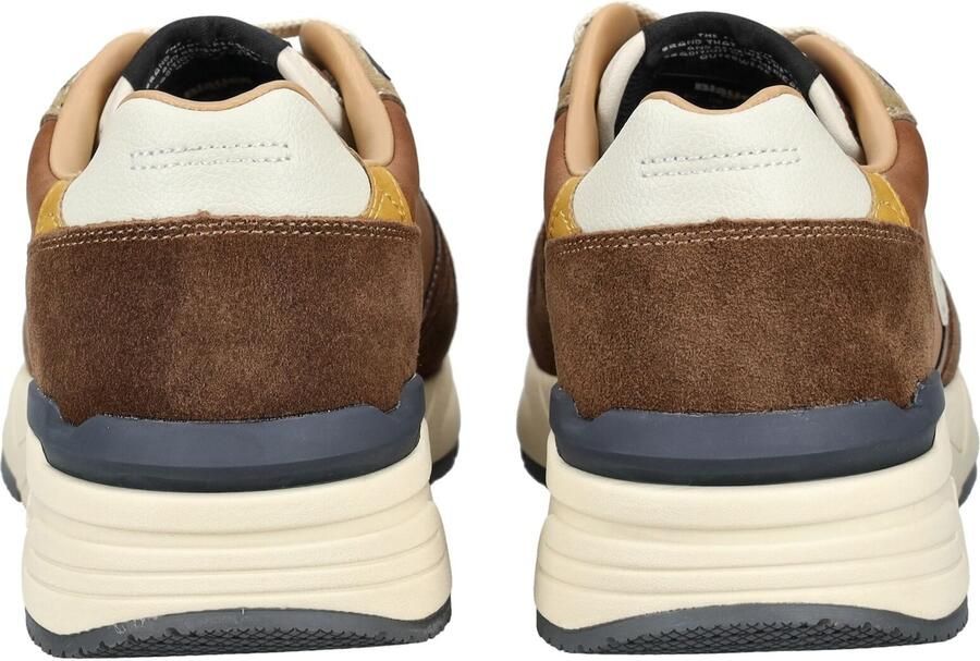 Blauer.USA Sneakers laag 'Ray' beige bruin kastanjebruin wit - Foto 3