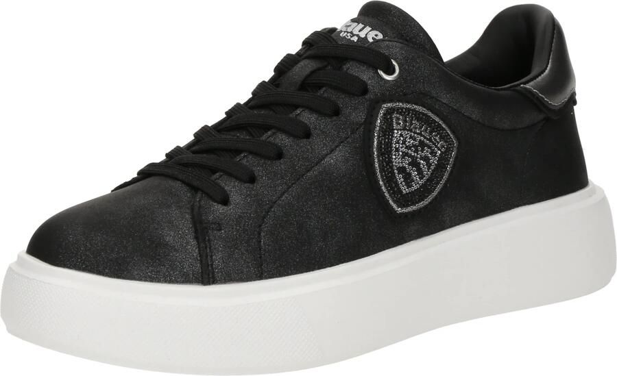 Blauer Zwarte Venus Sneakers Elegant Comfortabel Black Dames