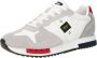 Blauer Witte Polyethyleen Heren Sneaker Voor Stijl En Comfort - Thumbnail 3
