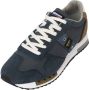 Blauer Stijlvolle Navy-Taupe Sneakers Blue Heren - Thumbnail 3