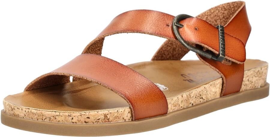 Blowfish Malibu Lance bruin vegan dames sandaal