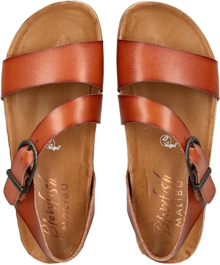 Blowfish Malibu Lance bruin vegan dames sandaal - Foto 2