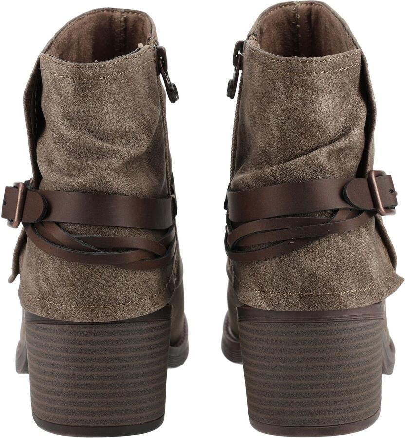Blowfish Malibu Enkellaarsjes taupe - Foto 3