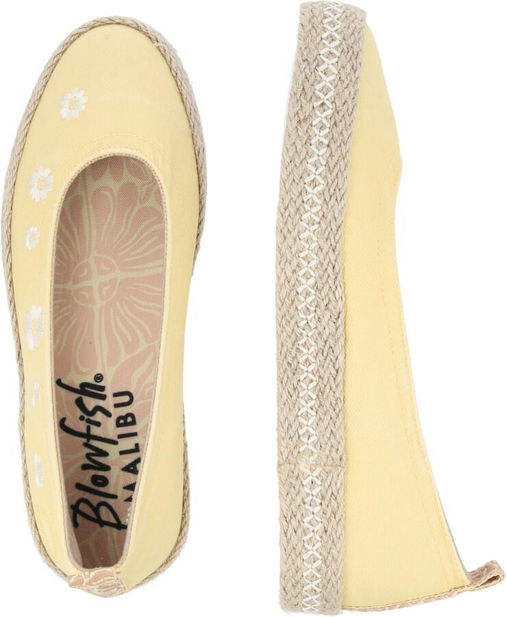 Blowfish Malibu Espadrilles 'BENITA' geel wit - Foto 3