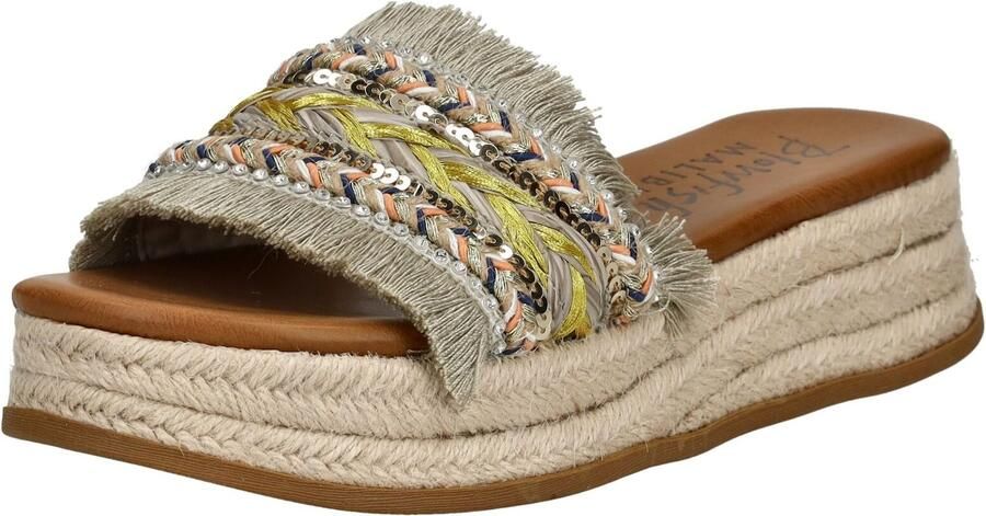 Blowfish Malibu Muiltjes beige goud zilver