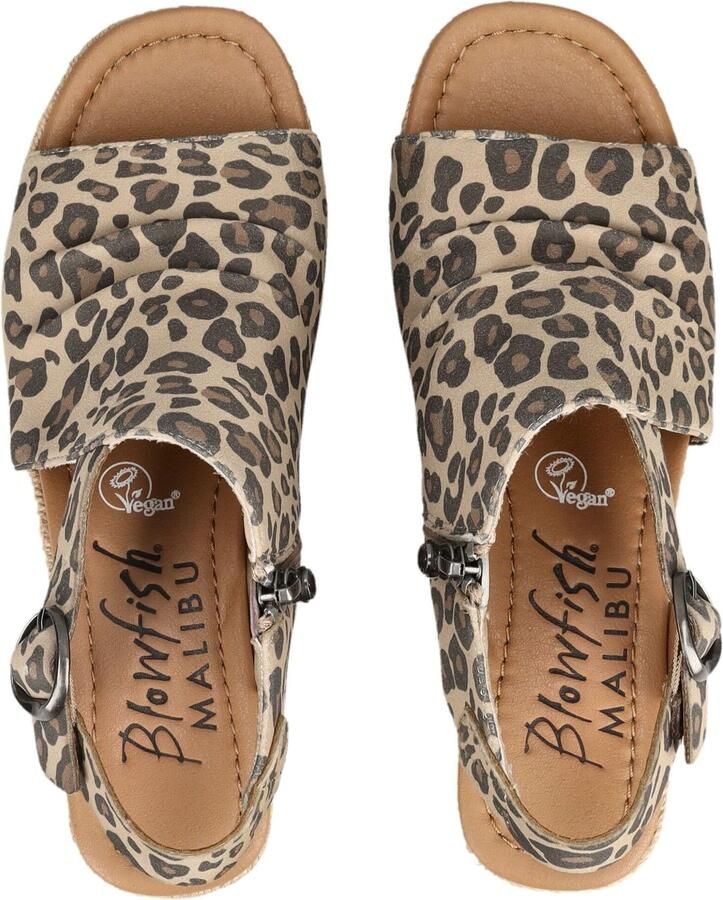 Blowfish Malibu Sandaal 'AMIRA' beige camel zwart - Foto 4