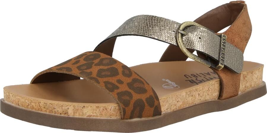 Blowfish Malibu Sandaal 'Lance' bruin cognac brons zwart