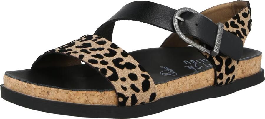 Blowfish Malibu Sandaal 'Lance' lichtbruin zwart