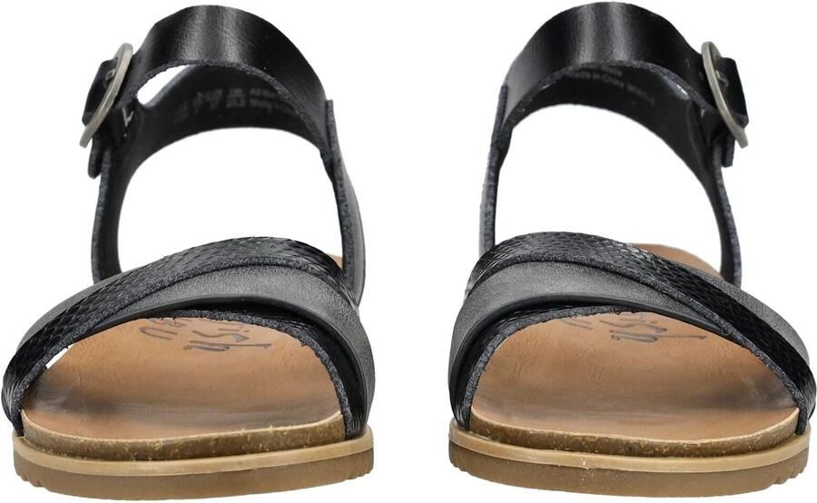 Blowfish Malibu Sandalen met riem antraciet zwart - Foto 4