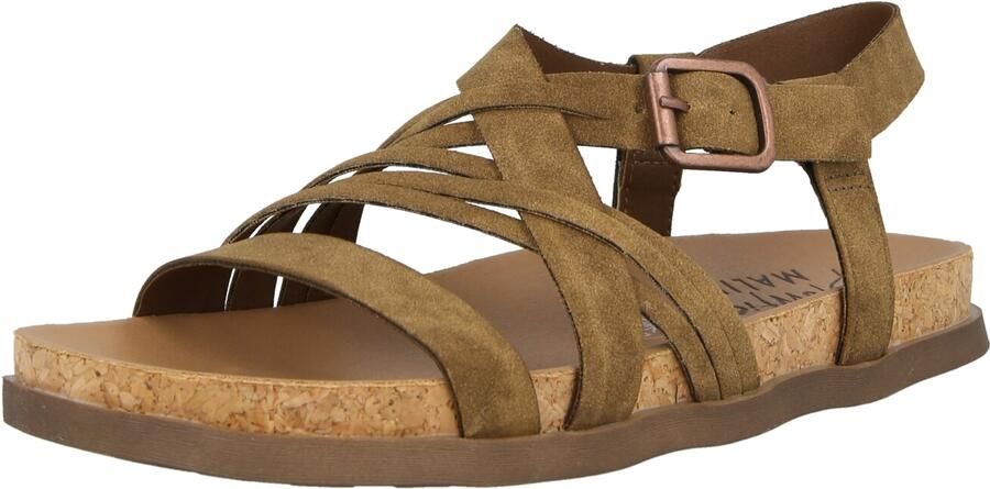 Blowfish Malibu Sandalen met riem 'LIGHT UP' karamel