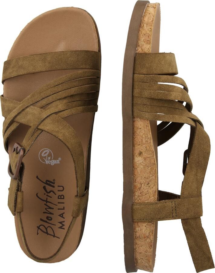 Blowfish Malibu Sandalen met riem 'LIGHT UP' karamel - Foto 4