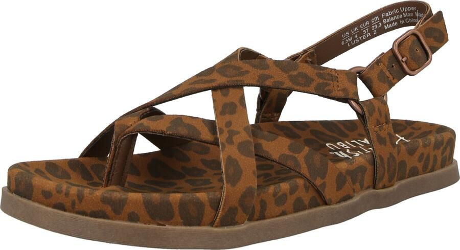 Blowfish Malibu Sandalen met riem 'LUSTER 2' bruin donkerbruin