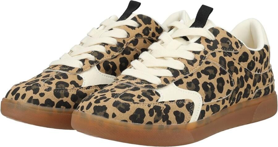 Blowfish Malibu Sneakers laag beige bruin zwart - Foto 5