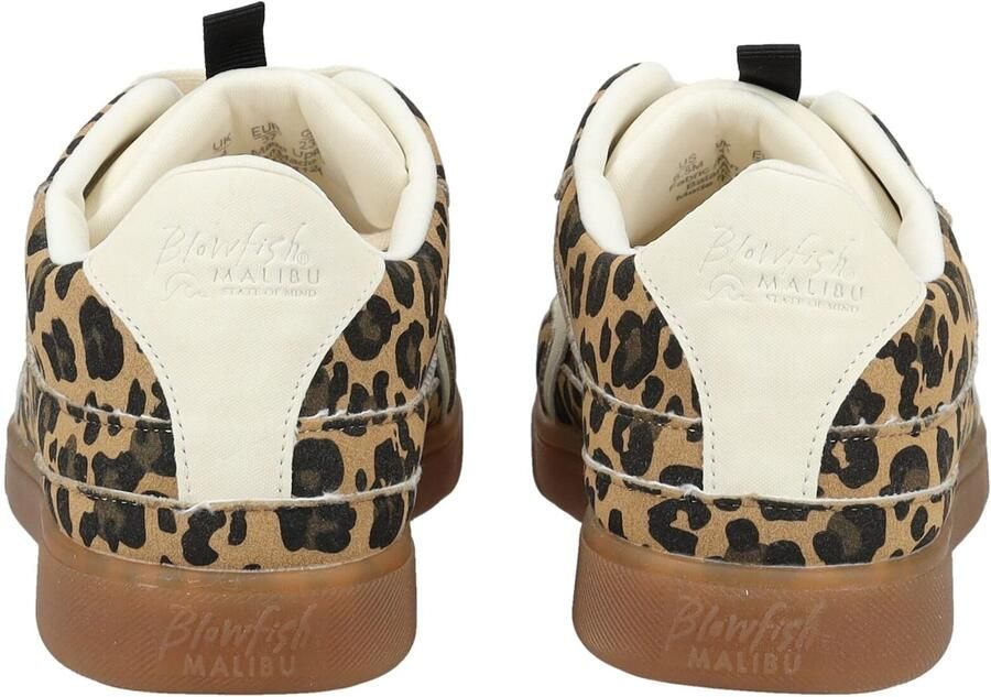 Blowfish Malibu Sneakers laag beige bruin zwart - Foto 3
