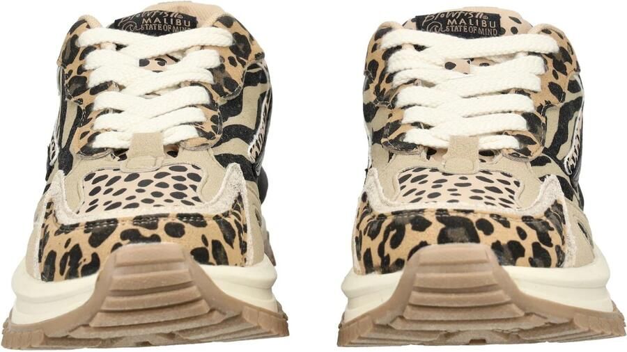 Blowfish Malibu Sneakers laag bruin zwart - Foto 4
