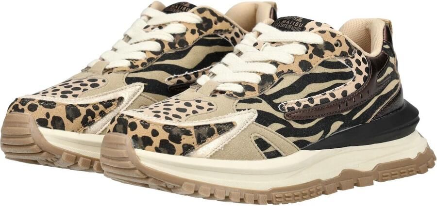 Blowfish Malibu Sneakers laag bruin zwart - Foto 5