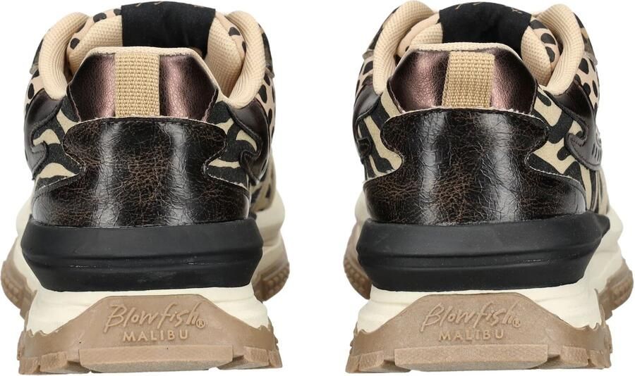 Blowfish Malibu Sneakers laag bruin zwart - Foto 3