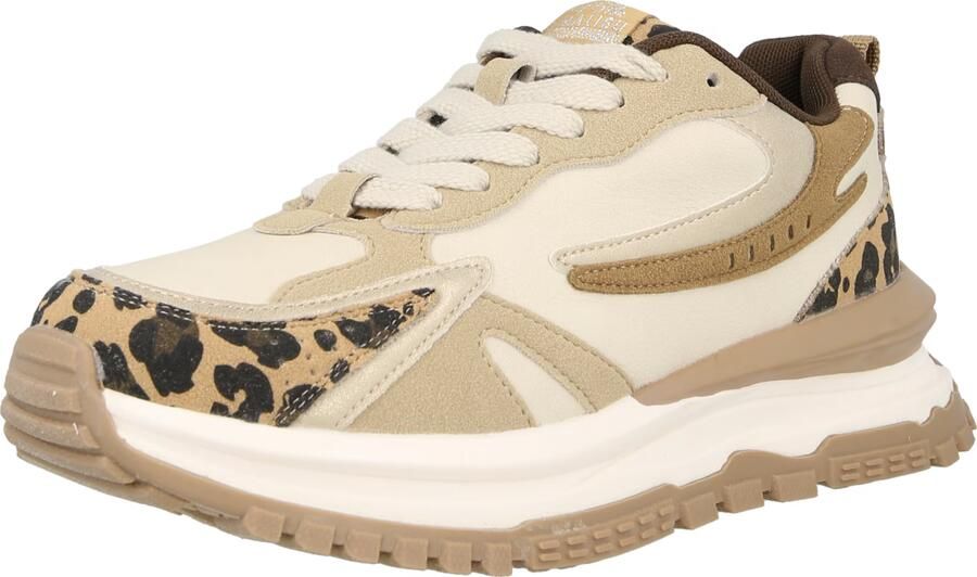 Blowfish Malibu Sneakers laag 'LEO' beige grijs zwart wit - Foto 2