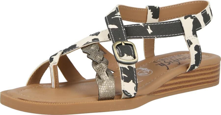 Blowfish Malibu Teenslipper 'April' brons zwart offwhite - Foto 2
