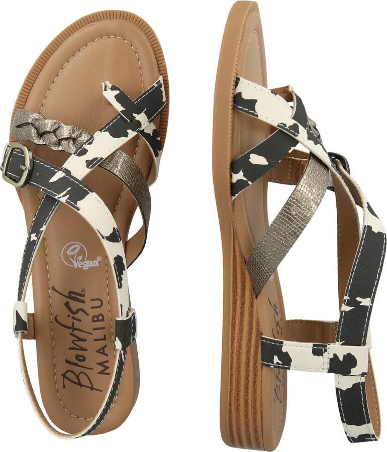 Blowfish Malibu Teenslipper 'April' brons zwart offwhite - Foto 3