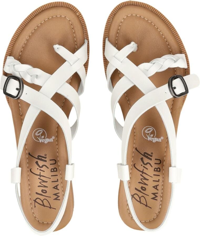 Blowfish Malibu Teenslipper wit - Foto 2