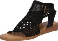 Blowfish BF10760 ANUELLA Volwassenen Platte sandalen Dames Sandalen Zwart - Zwart