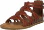 Blowfish BF9437 BLOOMY Volwassenen Platte sandalen Cognac - Thumbnail 3